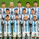 阿根廷国家足球队全队合影 - 蓝白条纹球衣