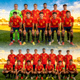西班牙国家足球队全队合影 - 红色球衣